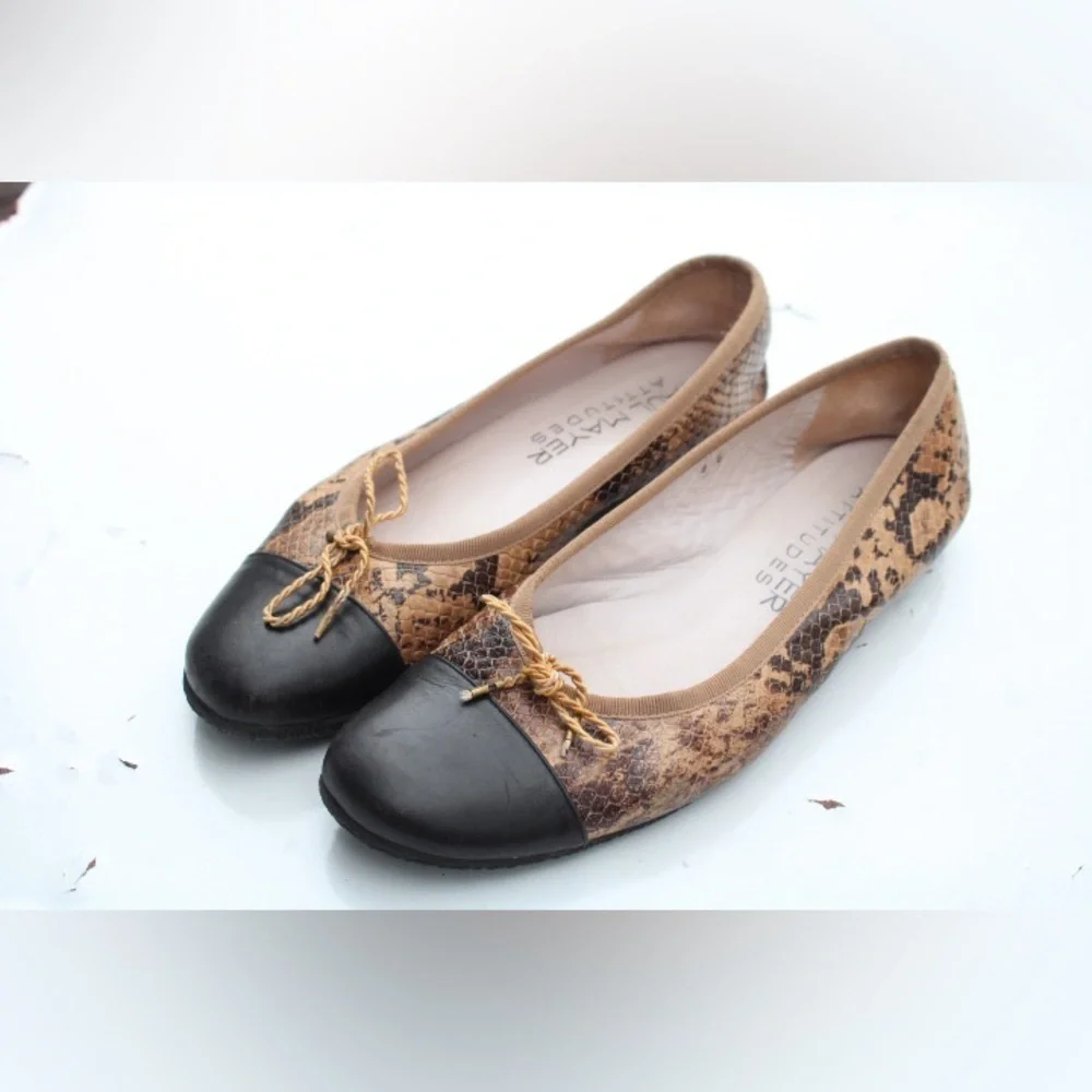 Paul Mayer Attitudes ballet flats